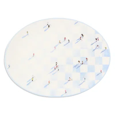 Mackenzie-childs Gray Malin Ski Holiday Serving Platter - Exclusive