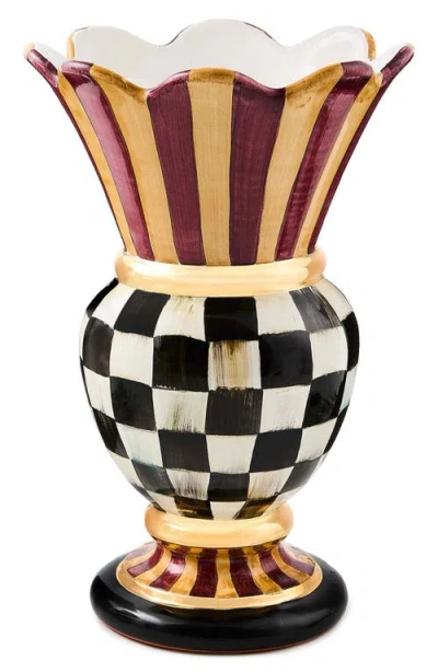 Mackenzie-childs Mackenzie Childs Great Ceramic Vase In Multi