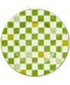 Mackenzie-childs Check Dinner Plate