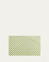 Mackenzie-childs Green Check Placemats, Set Of 4