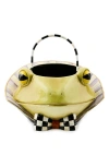 Mackenzie-childs Mackenzie Childs Halloween Fergal Basket In Gold