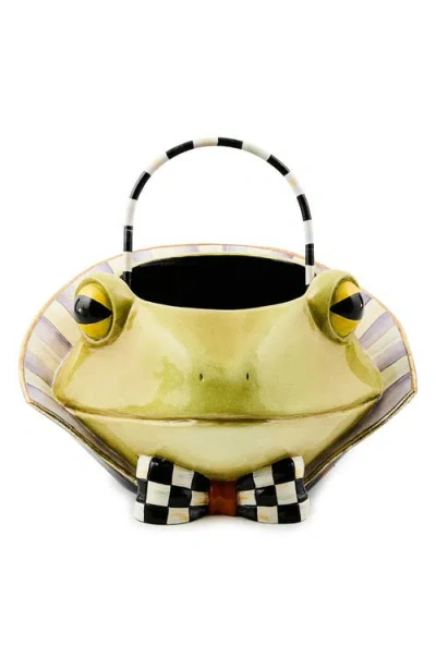 Mackenzie-childs Mackenzie Childs Halloween Fergal Basket In Gold
