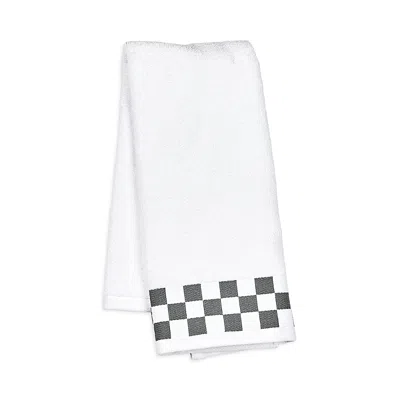 Mackenzie-childs Hand Towel With Check Border In White