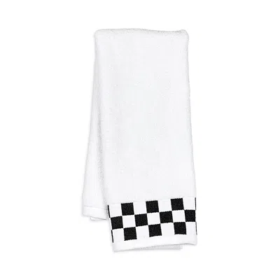 Mackenzie-childs Hand Towel With Check Border In White