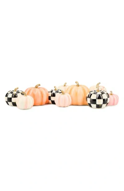 Mackenzie-childs Mackenzie Childs Hocus Pocus Pumpkin Cluster Arrangement In Multi