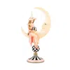 Mackenzie-childs Hocus Pocus Witch On Moon Figurine
