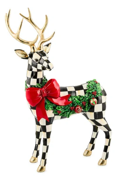 Mackenzie-childs Mackenzie Childs Holly Check Standing Deer In Multi