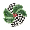 Mackenzie-childs Holly Leaf Ceramic Serving Platter In Multi