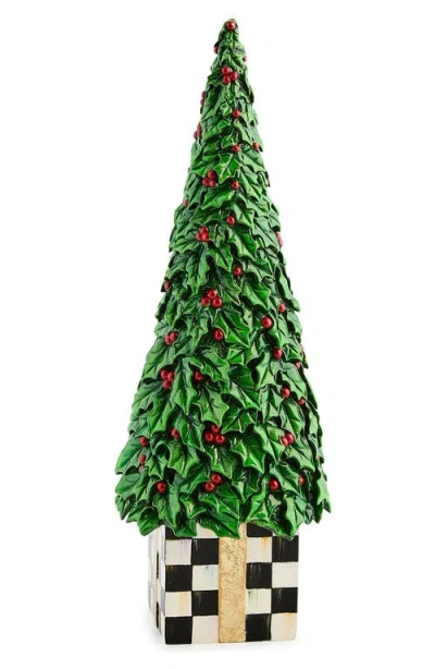 Mackenzie-childs Mackenzie Childs Holly Leaf Tree In Green