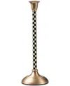 Mackenzie-childs Large Courtly Check Candlestick In No Color