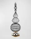 Mackenzie-childs Large Courtly Check Wire Topiary