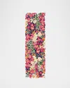 Mackenzie-childs Laura's Flowers Rug, 2'6" X 8'