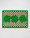 Mackenzie-childs Lucky Clover Entrance Mat