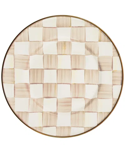 Mackenzie-childs Maccenzie-childs Mocha Check Salad Plate