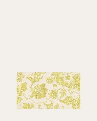 Mackenzie-childs Marquee Floral Rug, 2' X 4' In Green