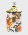 Mackenzie-childs Medium Flower Market Canister In White