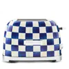 Mackenzie-childs Mocha Check 2 Slice Toaster In Multi