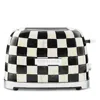 Mackenzie-childs Mocha Check 2 Slice Toaster In Multi