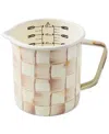 Mackenzie-childs Mocha Check 7-cup Measuring Cup In Neutral