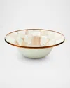 Mackenzie-childs Mocha Check Breakfast Bowl
