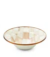 Mackenzie-childs Mocha Check Breakfast Bowl