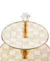 Mackenzie-childs Mackenzie Childs Mocha Check Collection In Mocha