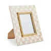 Mackenzie-childs Mocha Check Frame, 5 X 7 In Neutral