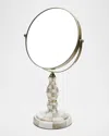 Mackenzie-childs Mocha Check Vanity Mirror