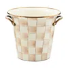 Mackenzie-childs Mocha Check Wine Cooler