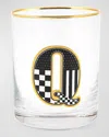 Mackenzie-childs Monogram Tumbler, 14 Oz. In Q