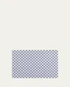 Mackenzie-childs Navy Check Placemats, Set Of 4