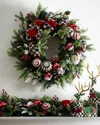 Mackenzie-childs Nick's Pick Illuminated Christmas Wreath