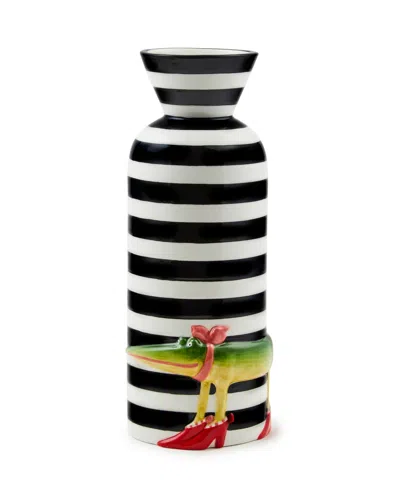 Mackenzie-childs Patience Brewster Gloria Alligator Vase In Multi