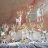 Mackenzie-childs Patience Brewster Moonbeam Prancer Reindeer Figure In Multi