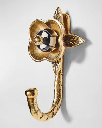 Mackenzie-childs Petal Golden Wall Hook