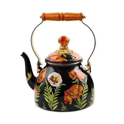 MACKENZIE-CHILDS MACKENZIE-CHILDS POPPY 2 QUART TEA KETTLE