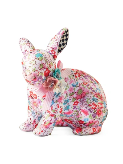 Mackenzie-childs Prairie Small Bunny In Pink