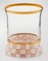 Mackenzie-childs Mackenzie Childs Rosy Check Set Of 2 Tumblers