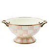 Mackenzie-childs Rosy Check Almost Everything Bowl