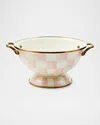 Mackenzie-childs Rosy Check Almost Everything Bowl
