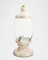 Mackenzie-childs Rosy Check Beverage Hostess