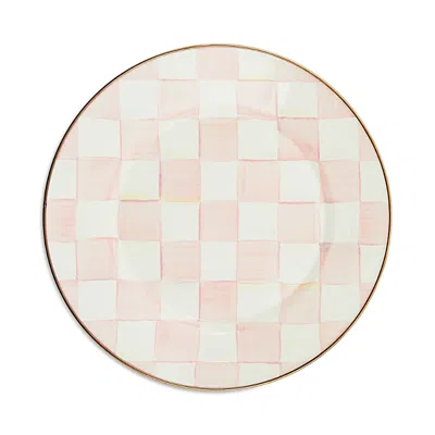 MACKENZIE-CHILDS MACKENZIE-CHILDS ROSY CHECK DINNER PLATE