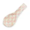Mackenzie-childs Rosy Check Spoon Rest In Multi