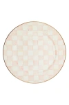 Mackenzie-childs Mackenzie Childs Rosy Check Enameled Steel Serving Platter