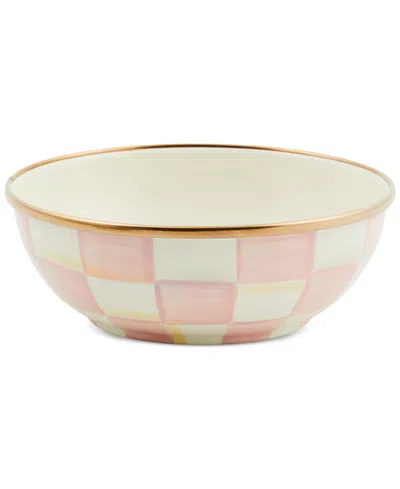 MACKENZIE-CHILDS ROSY CHECK EVERYDAY BOWL, 16-OZ.