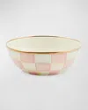 Mackenzie-childs Rosy Check Everyday Bowl