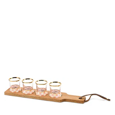 Mackenzie-childs Rosy Check Flight Board In Multi
