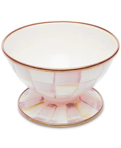 Mackenzie-childs Rosy Check Ice Cream Dish In No Color