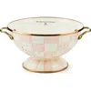 Mackenzie-childs Mackenzie Childs Rosy Check Small Colander