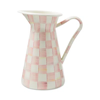 MACKENZIE-CHILDS MACKENZIE-CHILDS ROSY CHECK LARGE PRACTICAL PITCHER